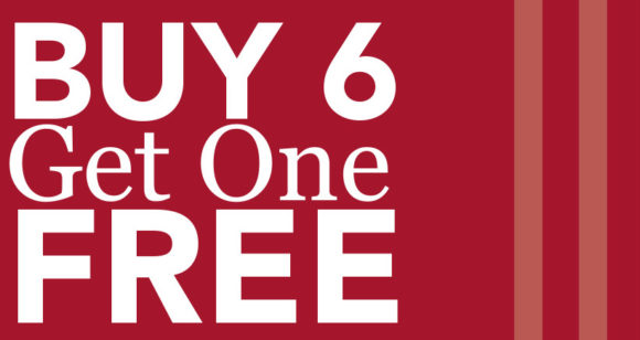 Buy 6 Get 1 Free